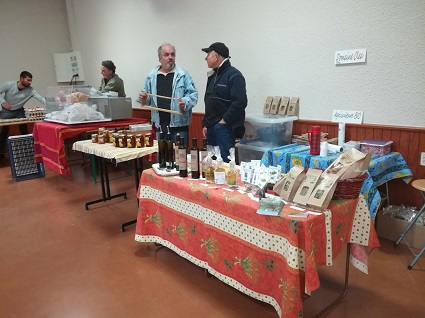 Marché de producteurs Agel, circuits courts.